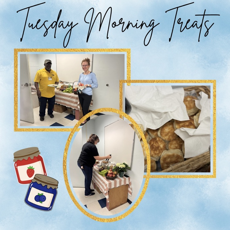 teachers getting breakfast