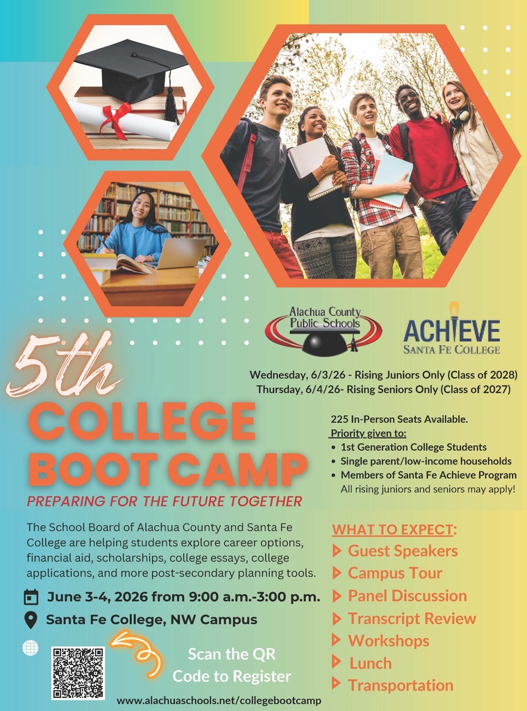College Boot Camp flier