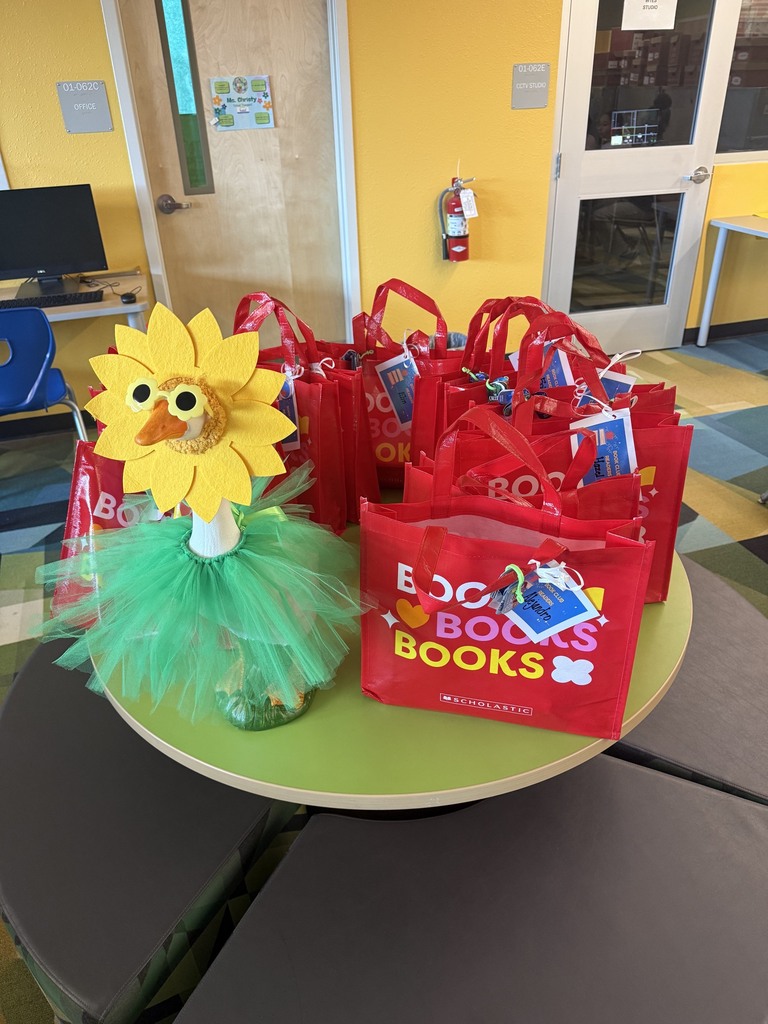 pictures of red bags and a goose dressed as a sunflower