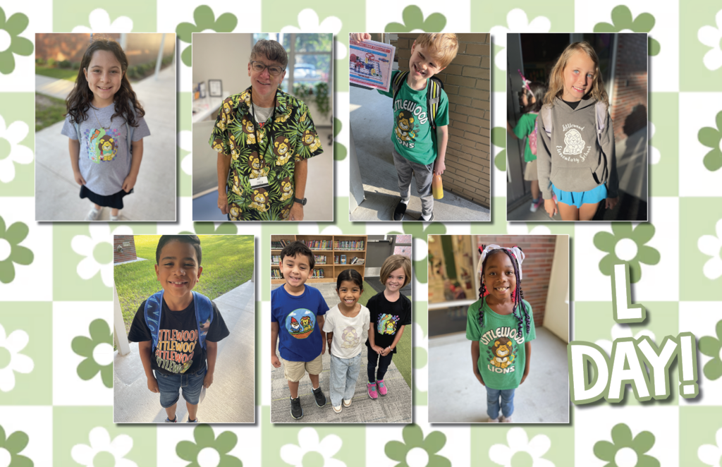 kids with littlewood shirts