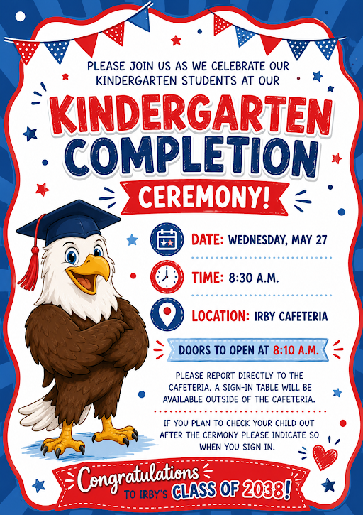 Irby Kindergarten completion