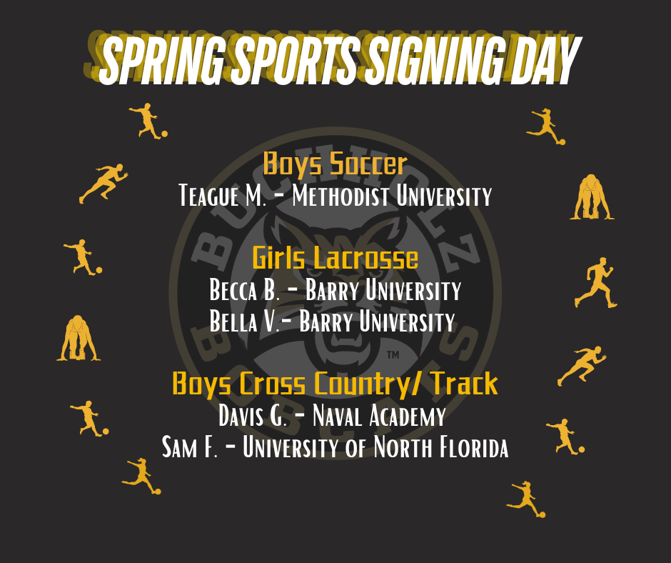 Spring Sports Signing Day