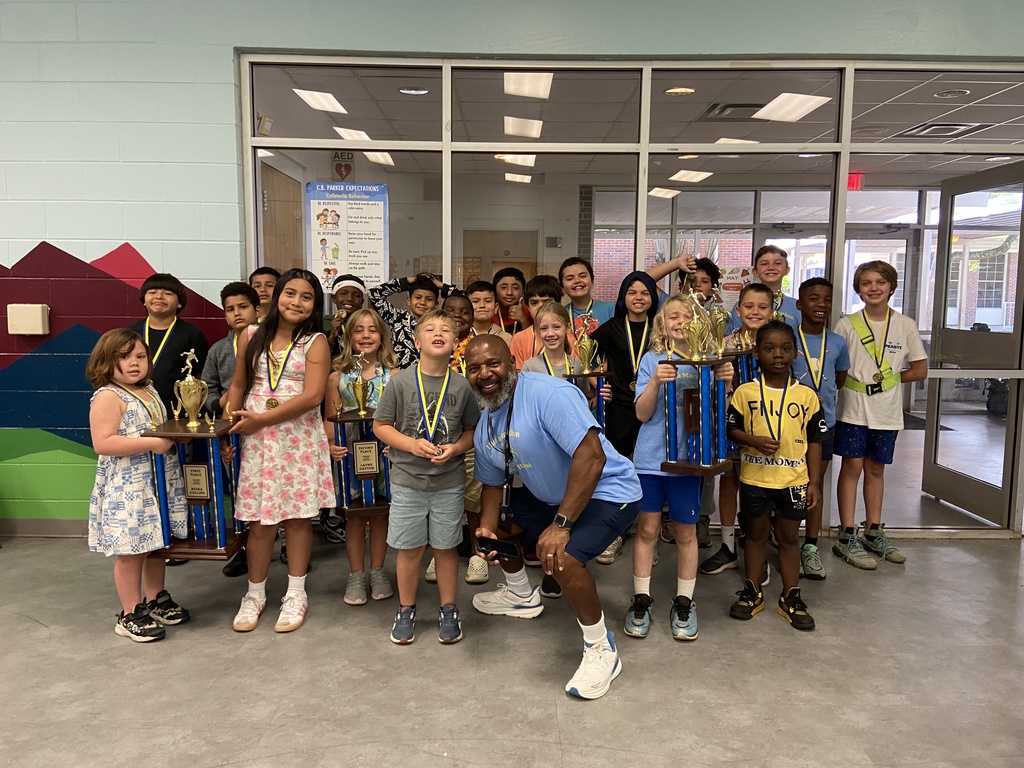 Flyer Fitness Celebration with trophies