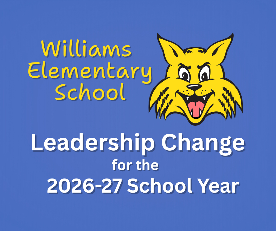 Williams Leadership Change graphic