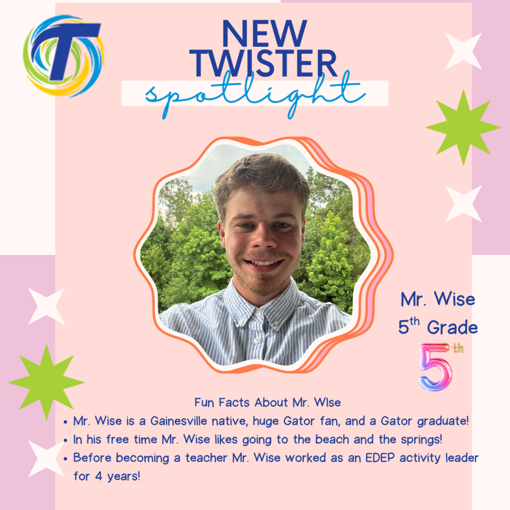 purple and pink background with picture of teacher
