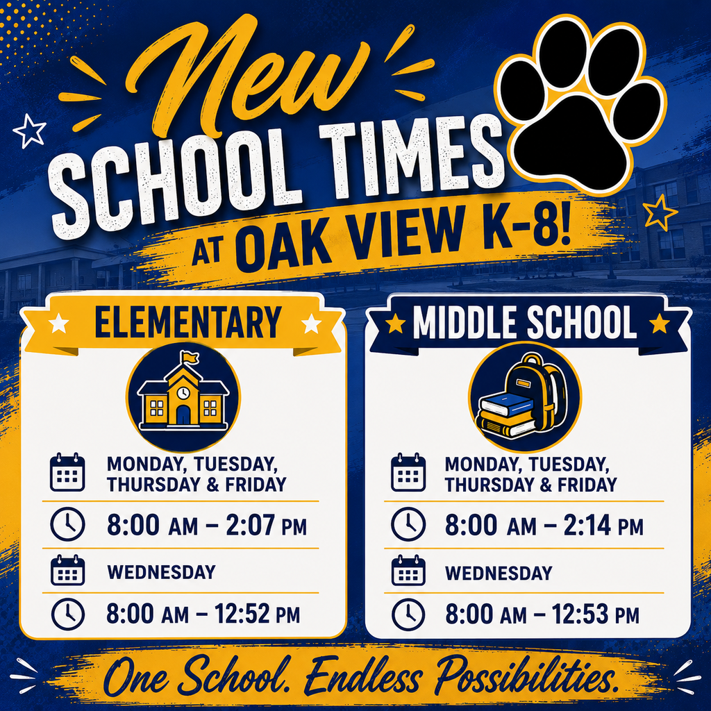 School Hours Infographic. 