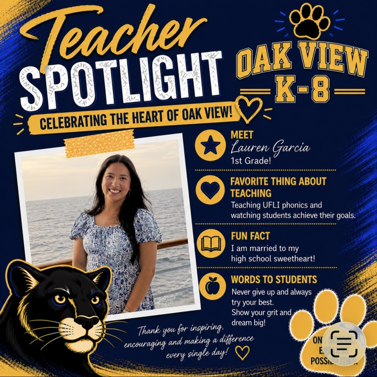 Meet Ms. Garcia  