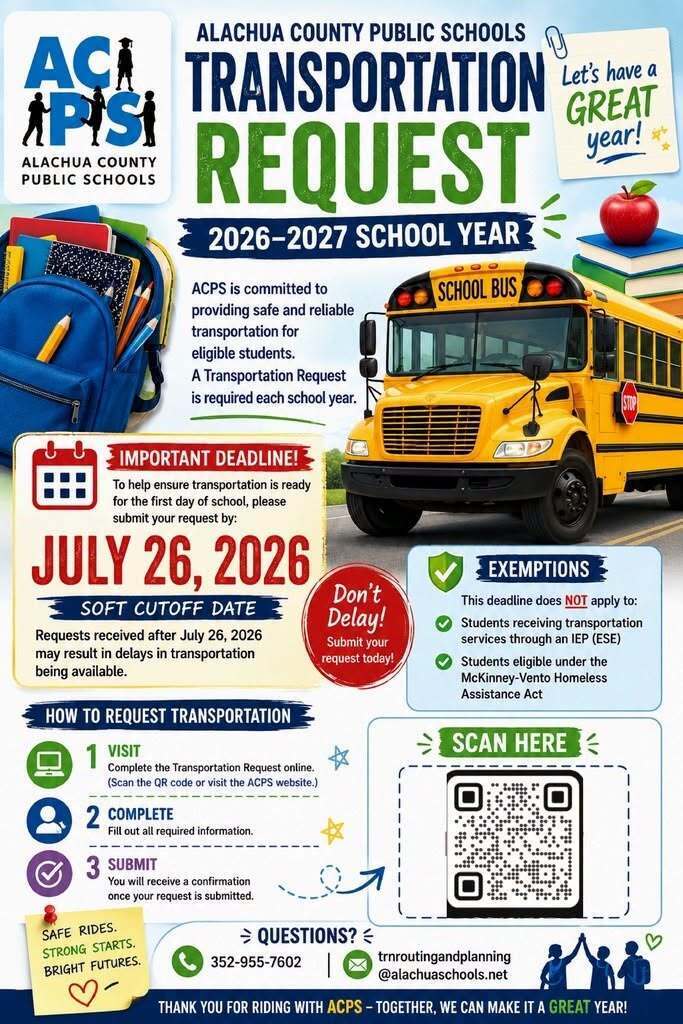 SBAC Transportation Flyer