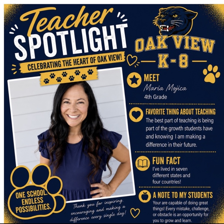 Meet Mrs. Mojica. she will be teaching 4th grade  