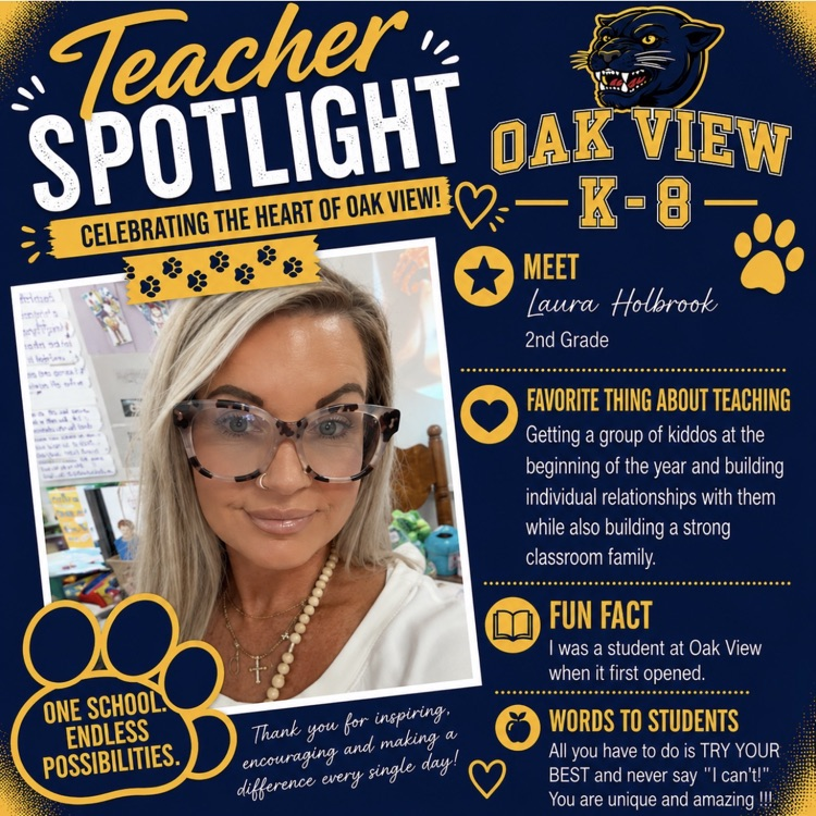 Meet Ms. Holbrook  