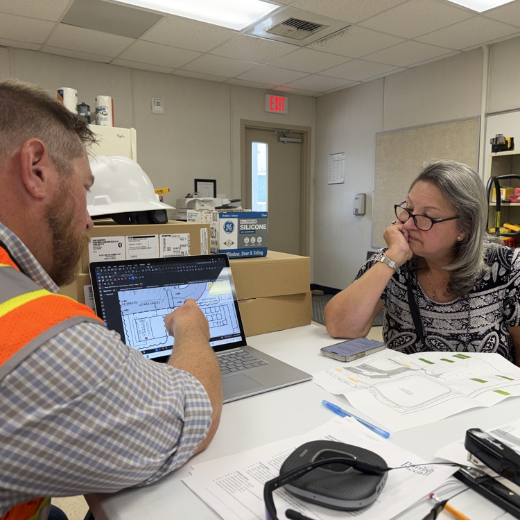 Construction planning.  