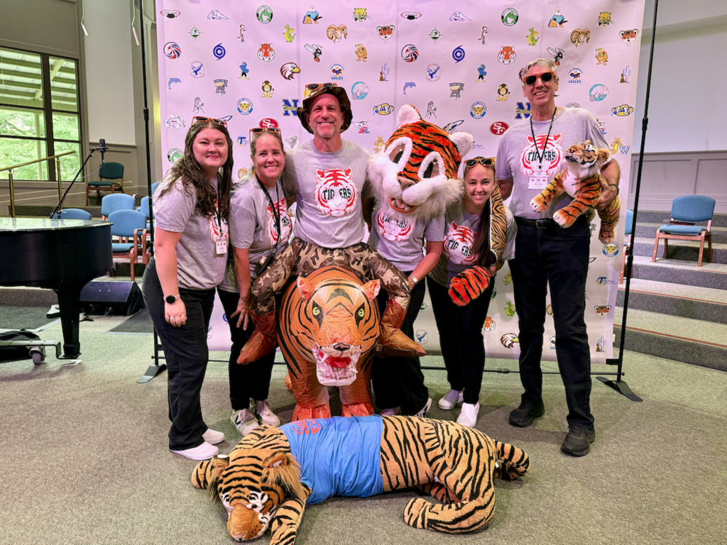 Talbot Leadership showing their Tiger spirit