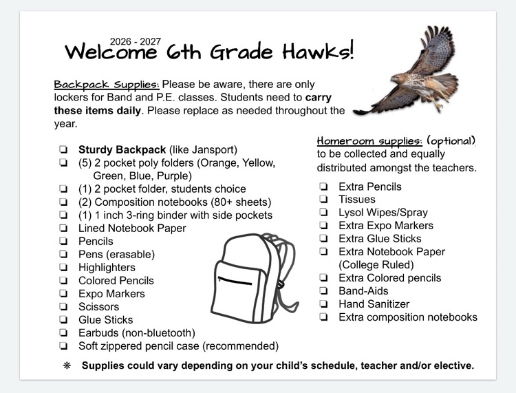 supply list 26