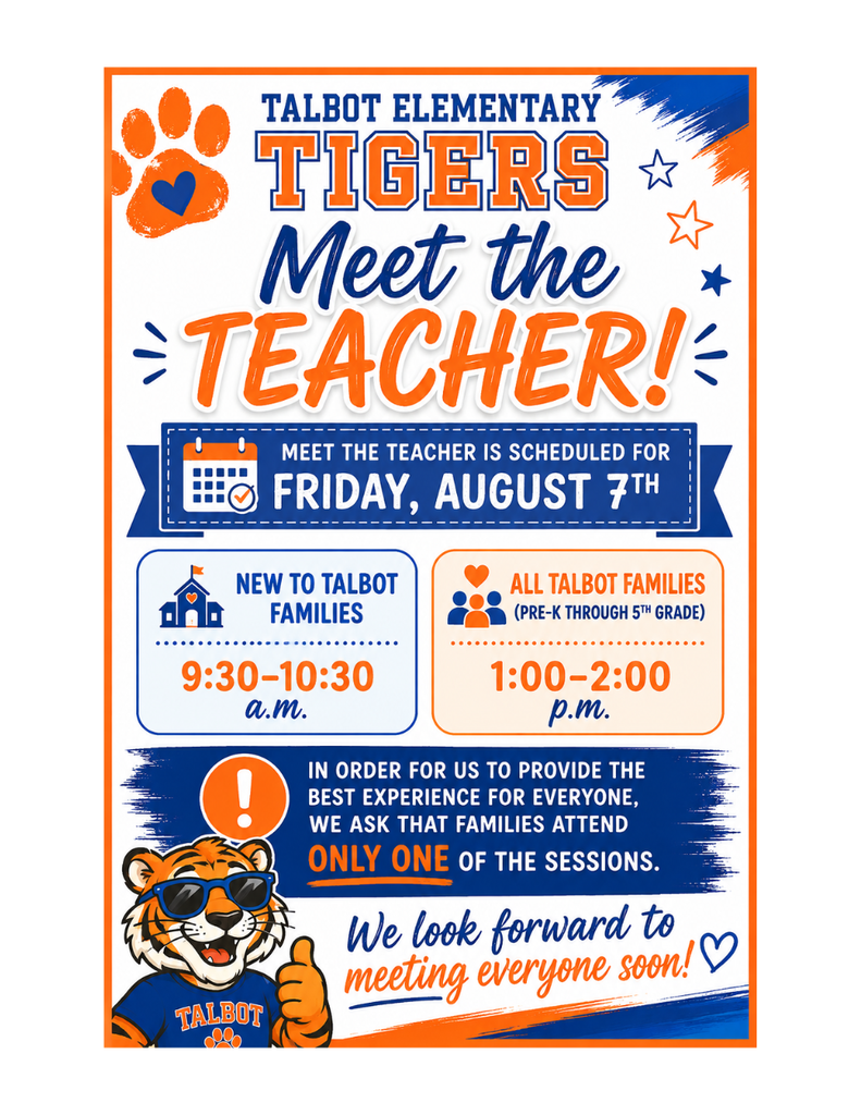 Meet the Teacher information