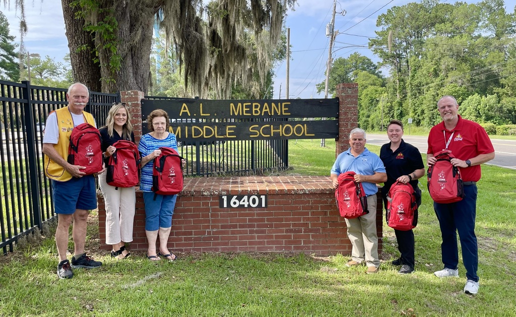 Thank you to Coca-Cola for their backpack donation!