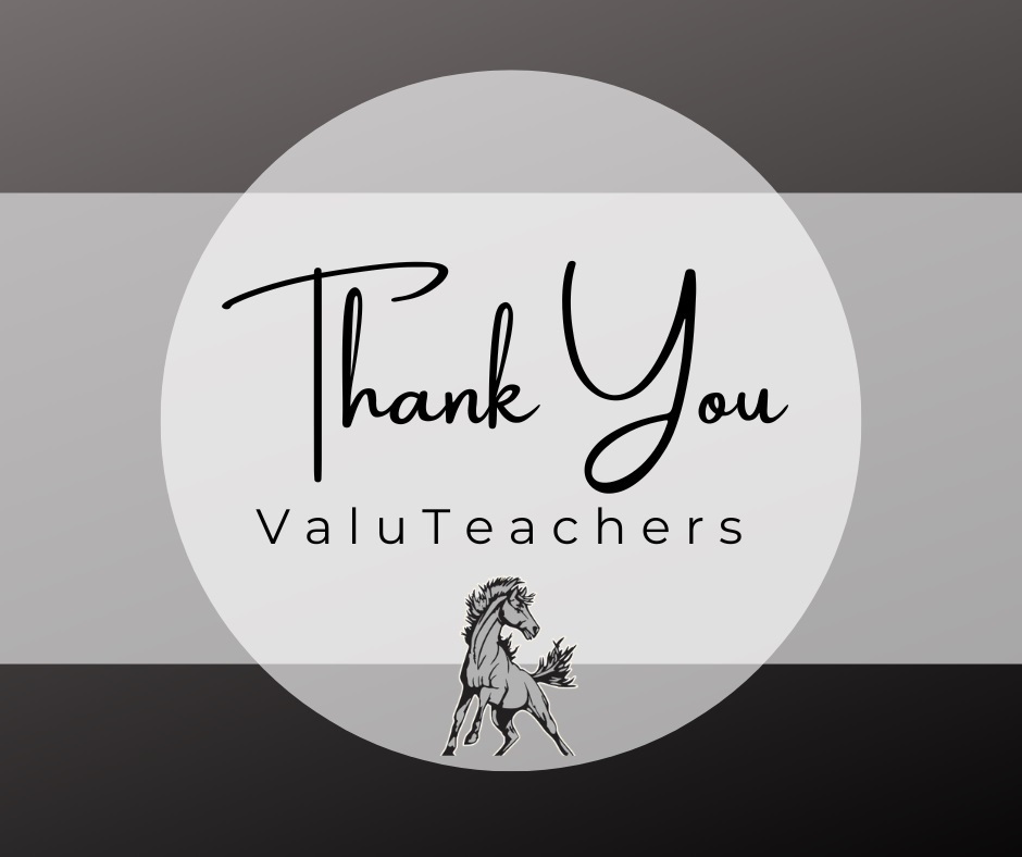 Thank you ValuTeachers