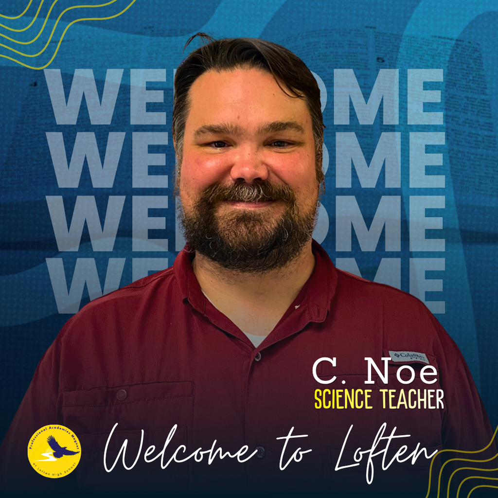 Welcome Mr. Noe to Loften with an image of Mr. Noe