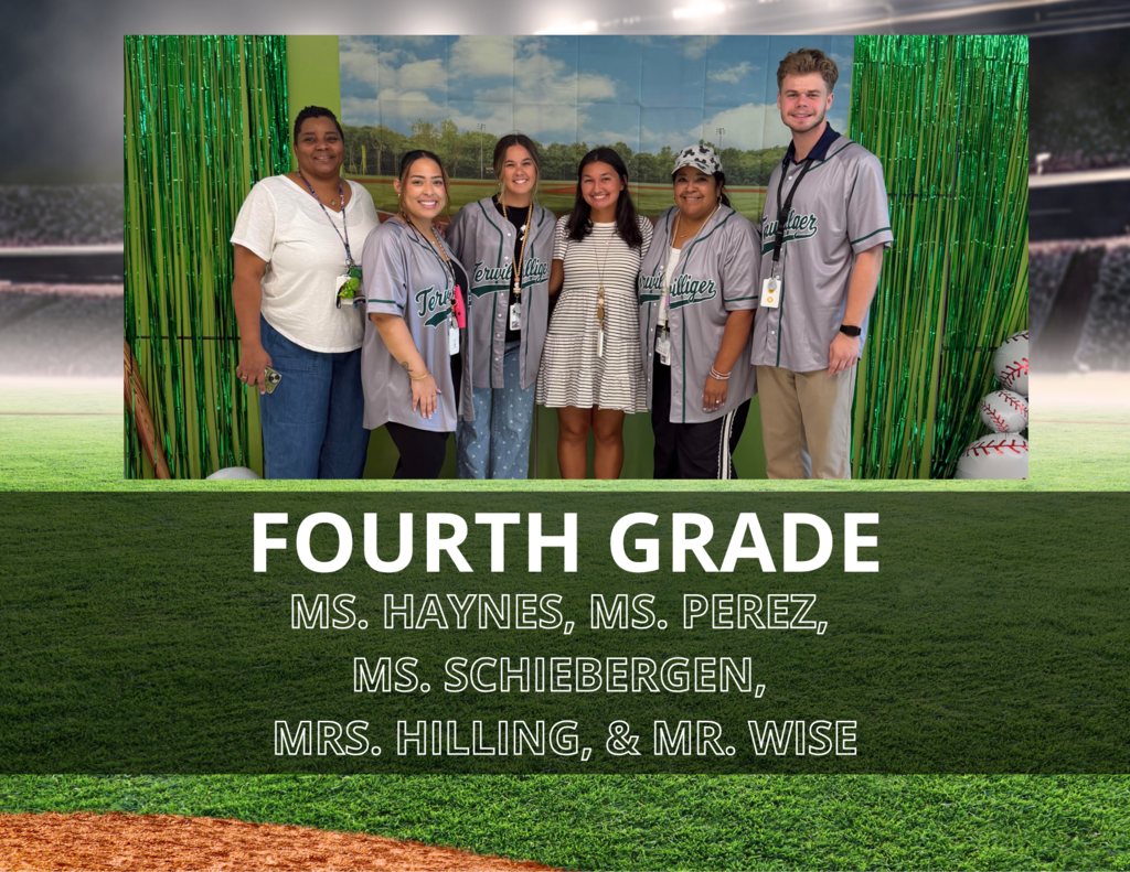 picture of staff members in front of a green background