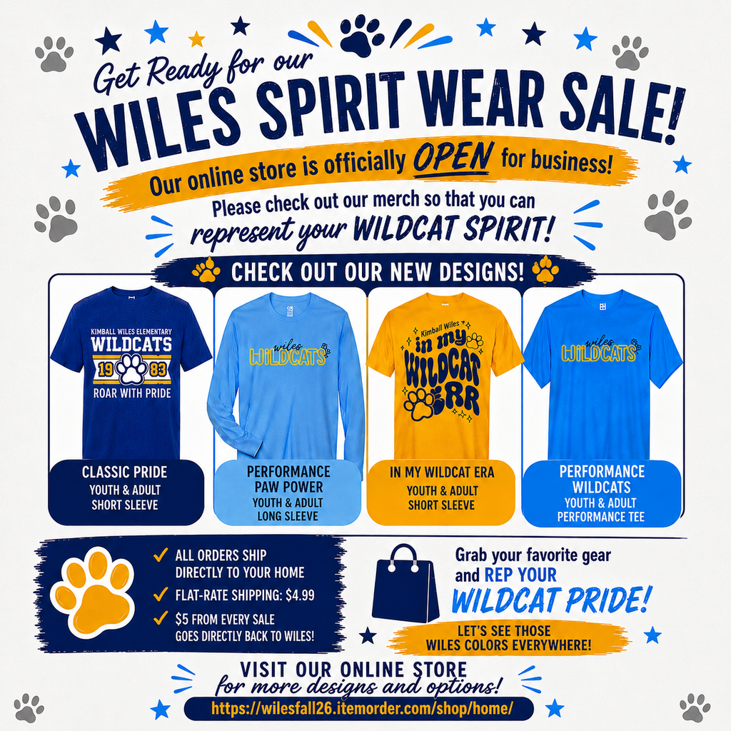 Wiles Spirit Wear