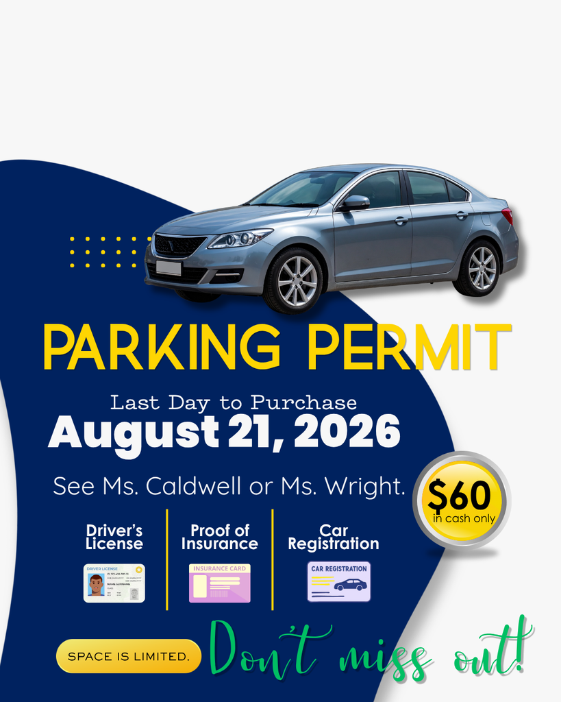 Deadline to purchase parking permit is August 21, 2026