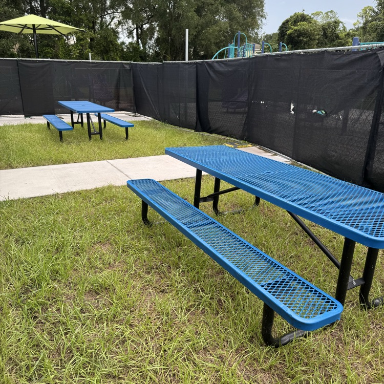 Picnic tables  