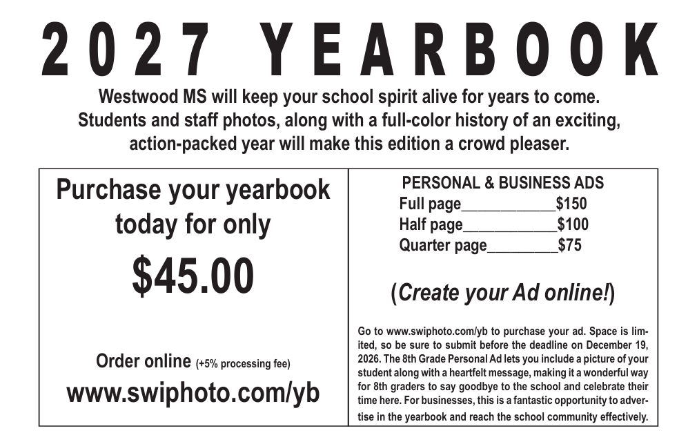 Yearbook order 