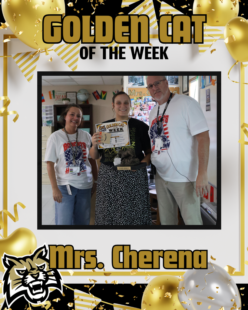 Ms. Cherena is Golden Cat of the Week.