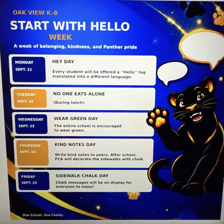 Start with hello