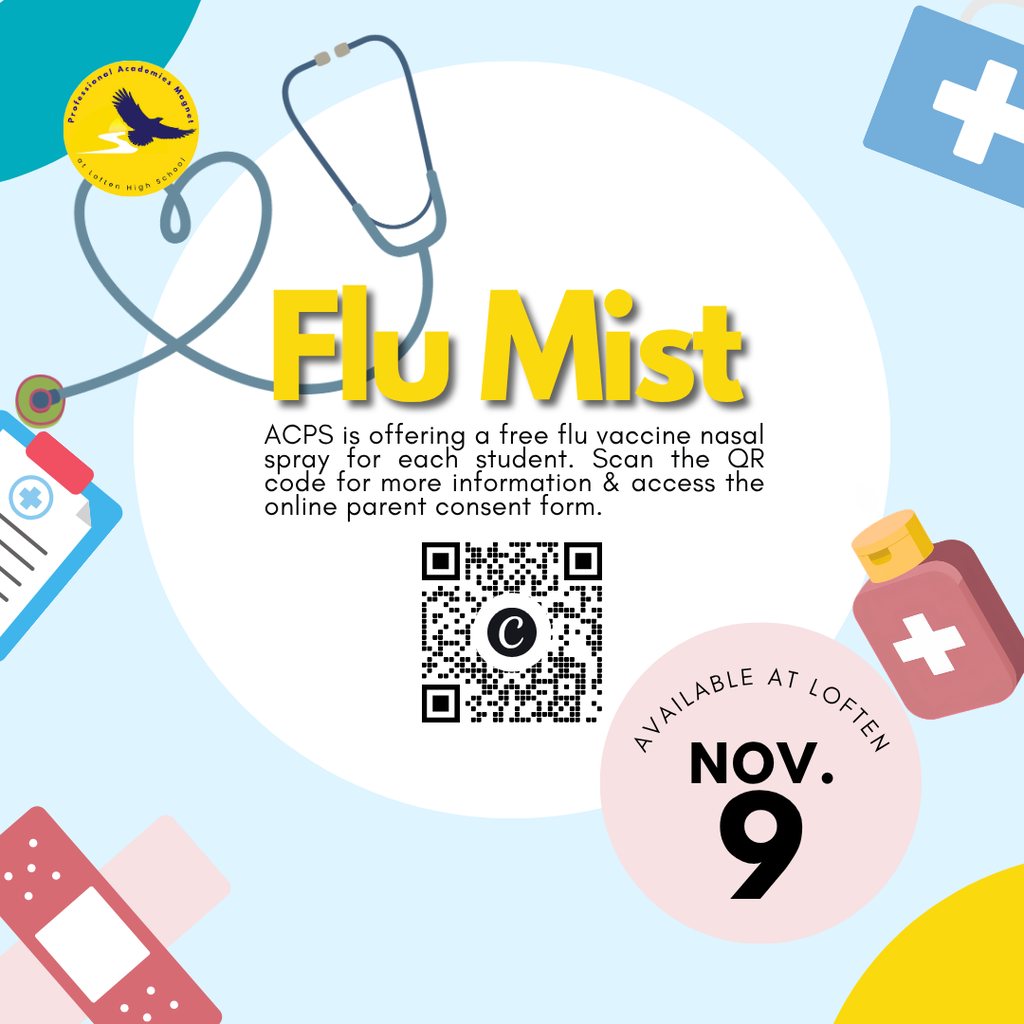 Flu Mist available at Loften on November 9