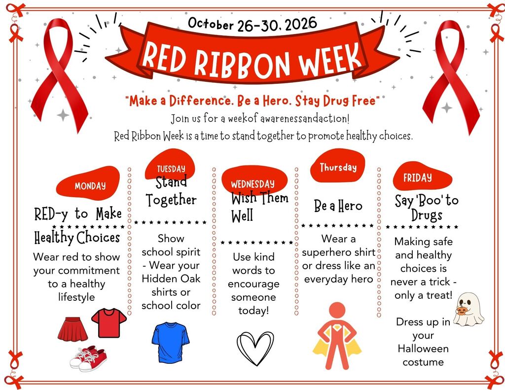 Red Ribbon Week flyer