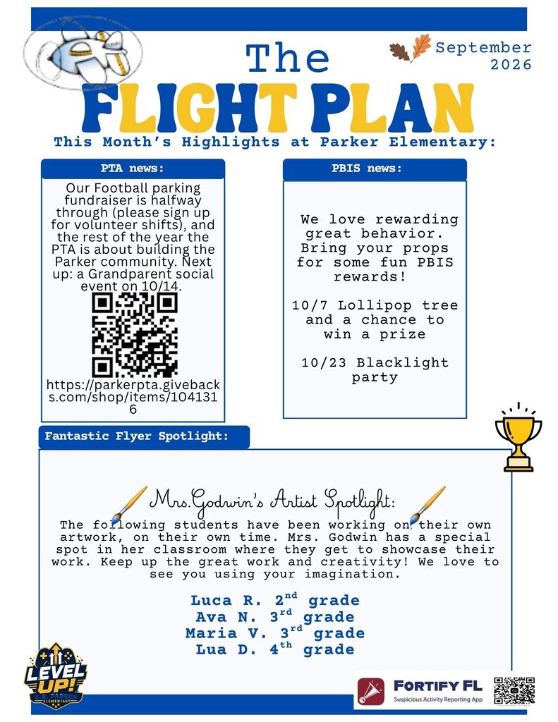The Flight Plan-October edition