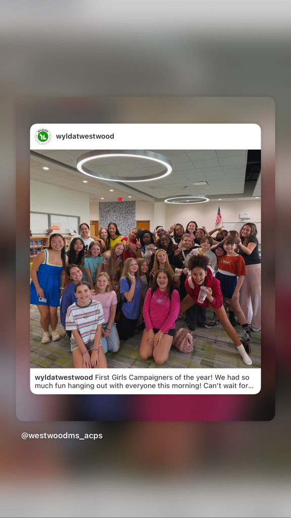 💚🌪️ Reposting from @wyldatwestwood! Excited to see our Westwood girls getting involved and making memories with WyldLife! #WestwoodMiddleSchool