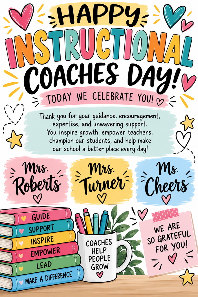 Happy Instructional Coaches Day!