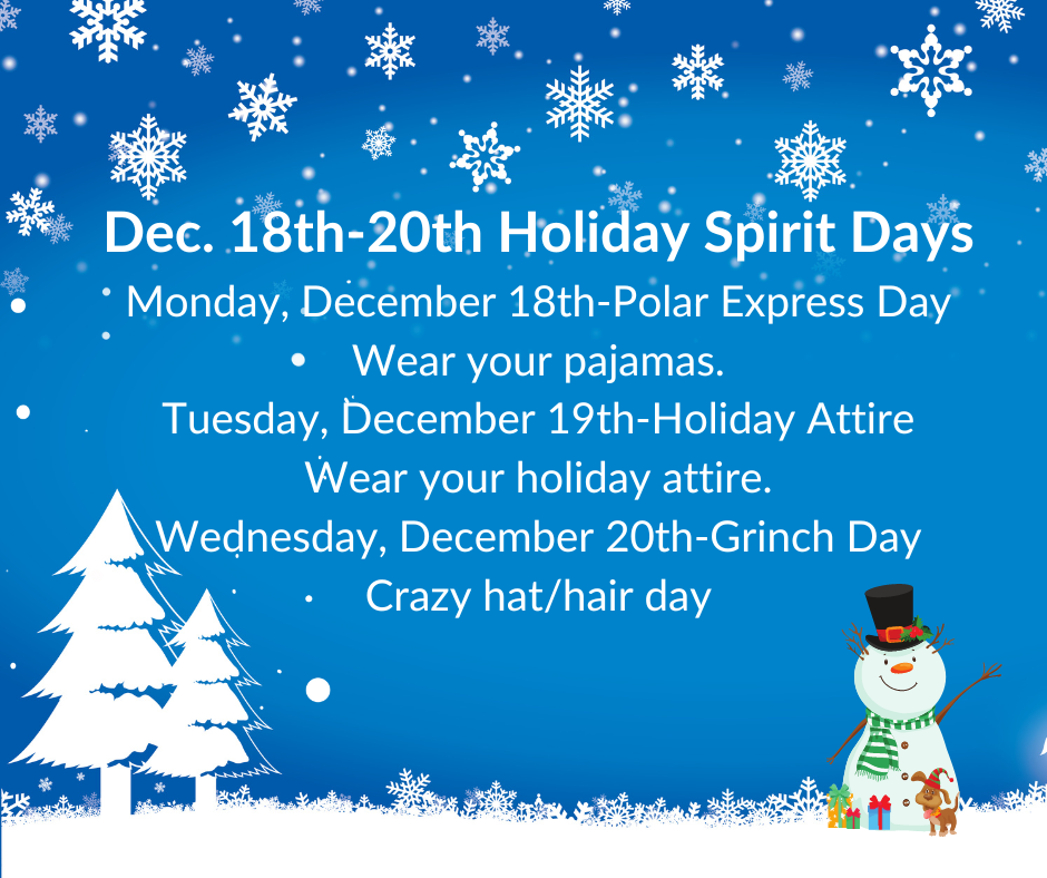 sachin and babi light blue dress 🎄✨ Holiday Spirit Week is Coming! ✨🎄 Don't forget—next week we kick off  our Holiday Spirit Week with a fun and festive themed dress-up day each day!  🎅🎁❄️ As always, please remember