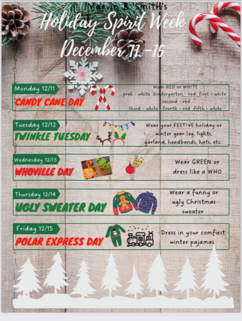 Winter Spirit Week