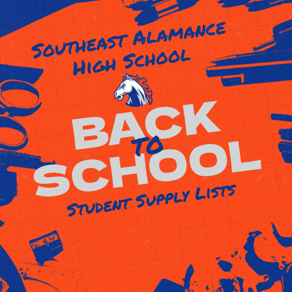 Student Supply Lists for 26-27 School Year