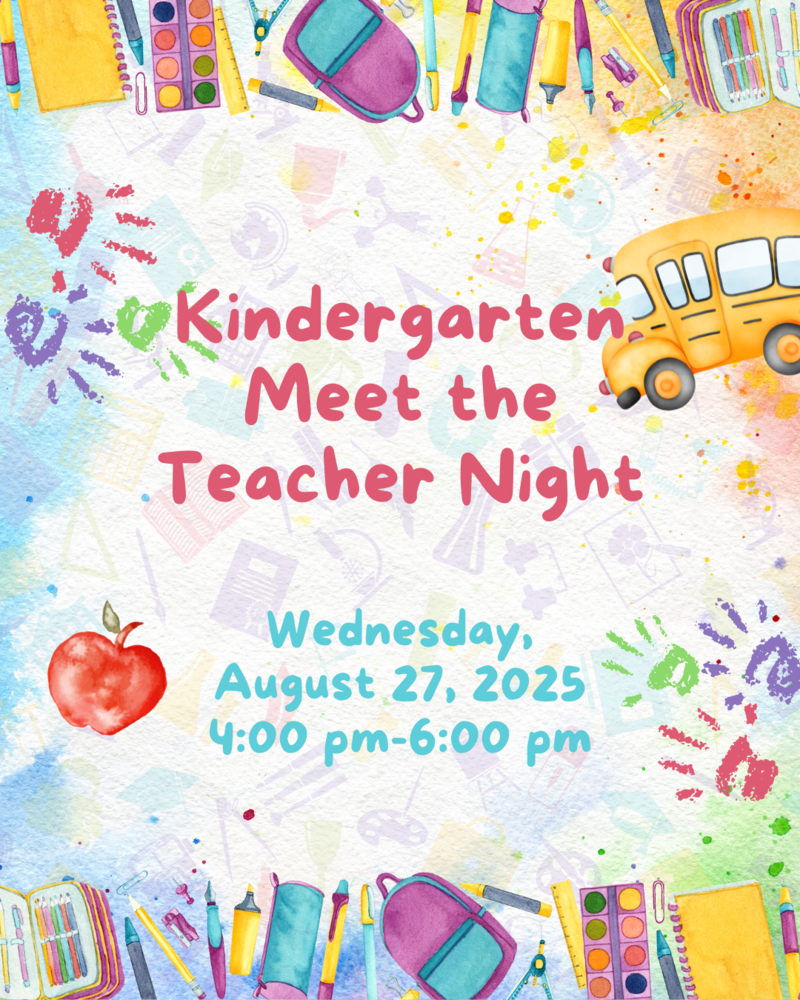 Kindergarten Meet the Teacher
