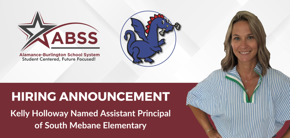 Kelly Holloway Named Assistant Principal of South Mebane Elementary
