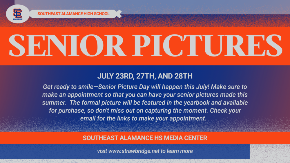 Senior Picture Information