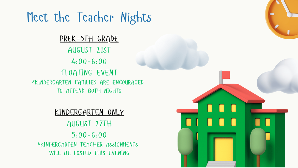 Meet the Teacher Nights