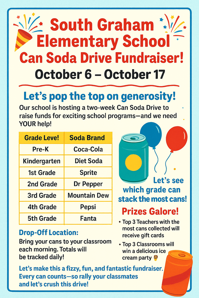 Soda Can Drive