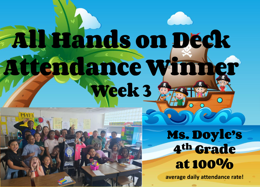 Week 3 Attendance Campaign Winner