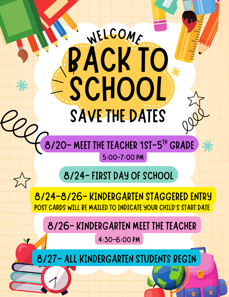 Back to School Update