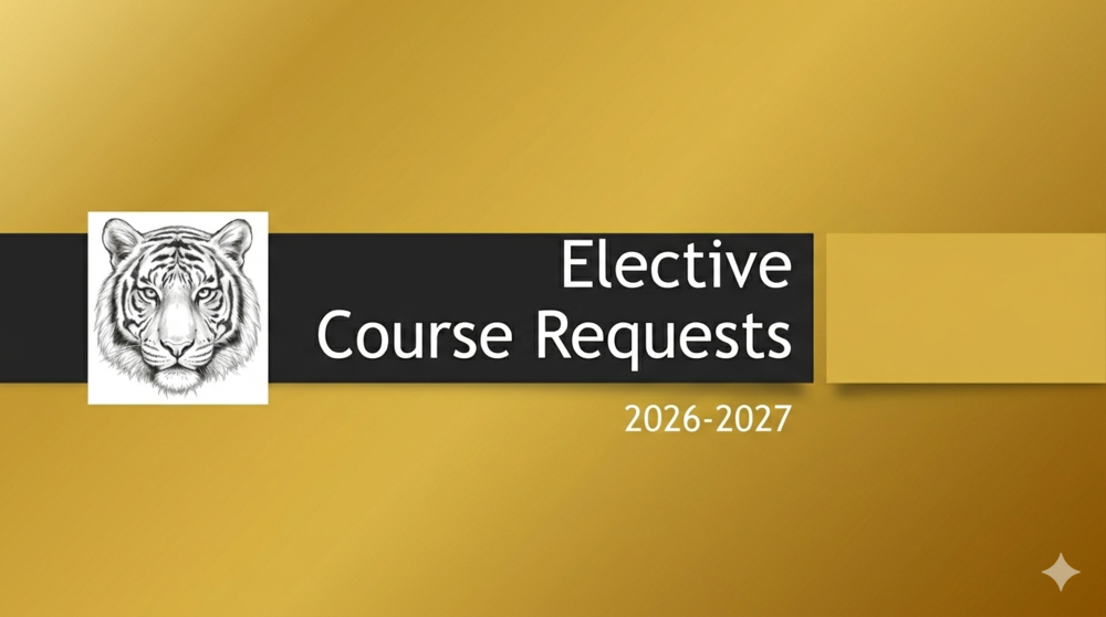 Elective Course Requests 2026-2027