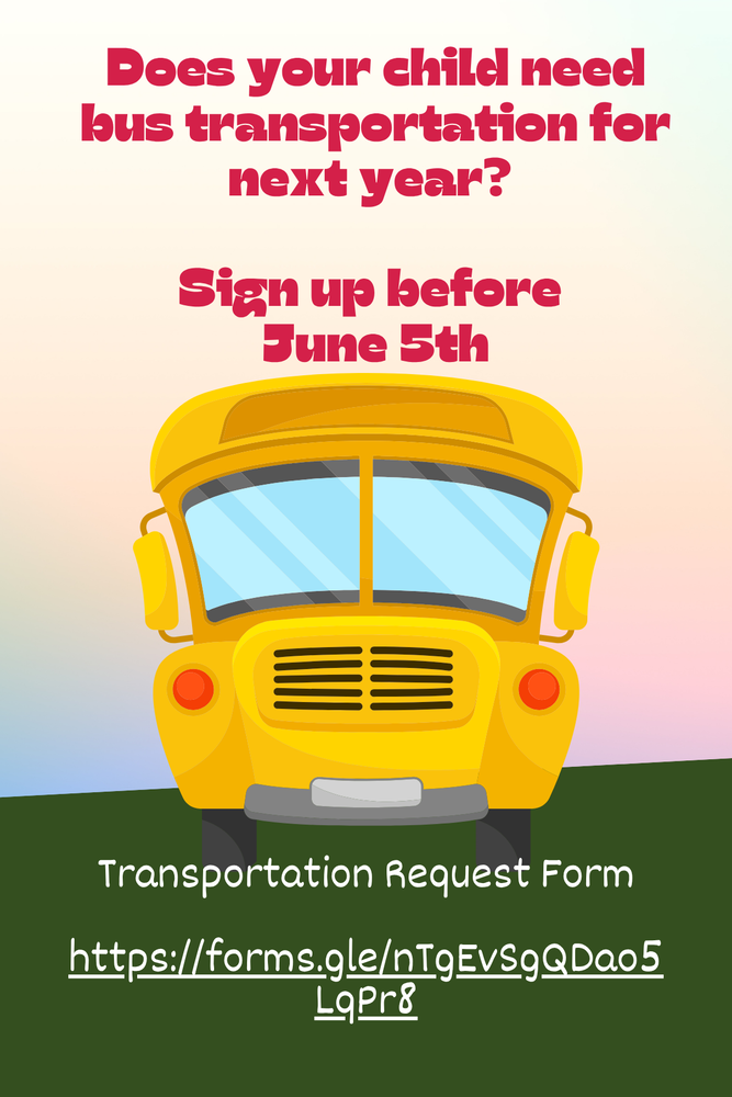 Bus Transportation Request Form