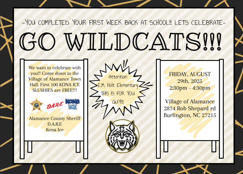 Village of Alamance Wildcat Celebration