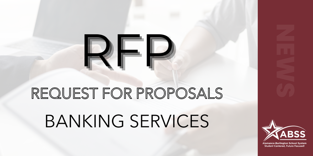 RFP Request for Proposals Banking Services