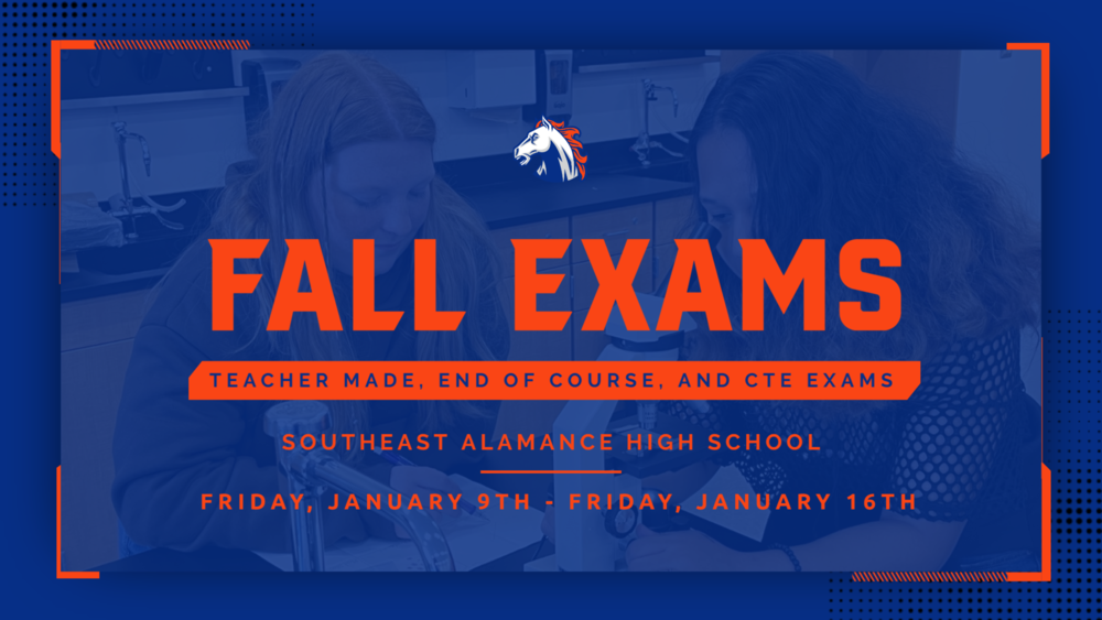 Fall Exam Schedule