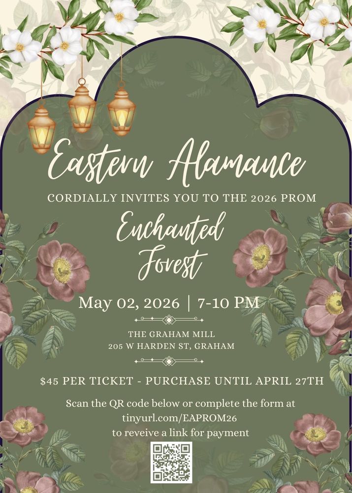 Prom Flyer - Details in article