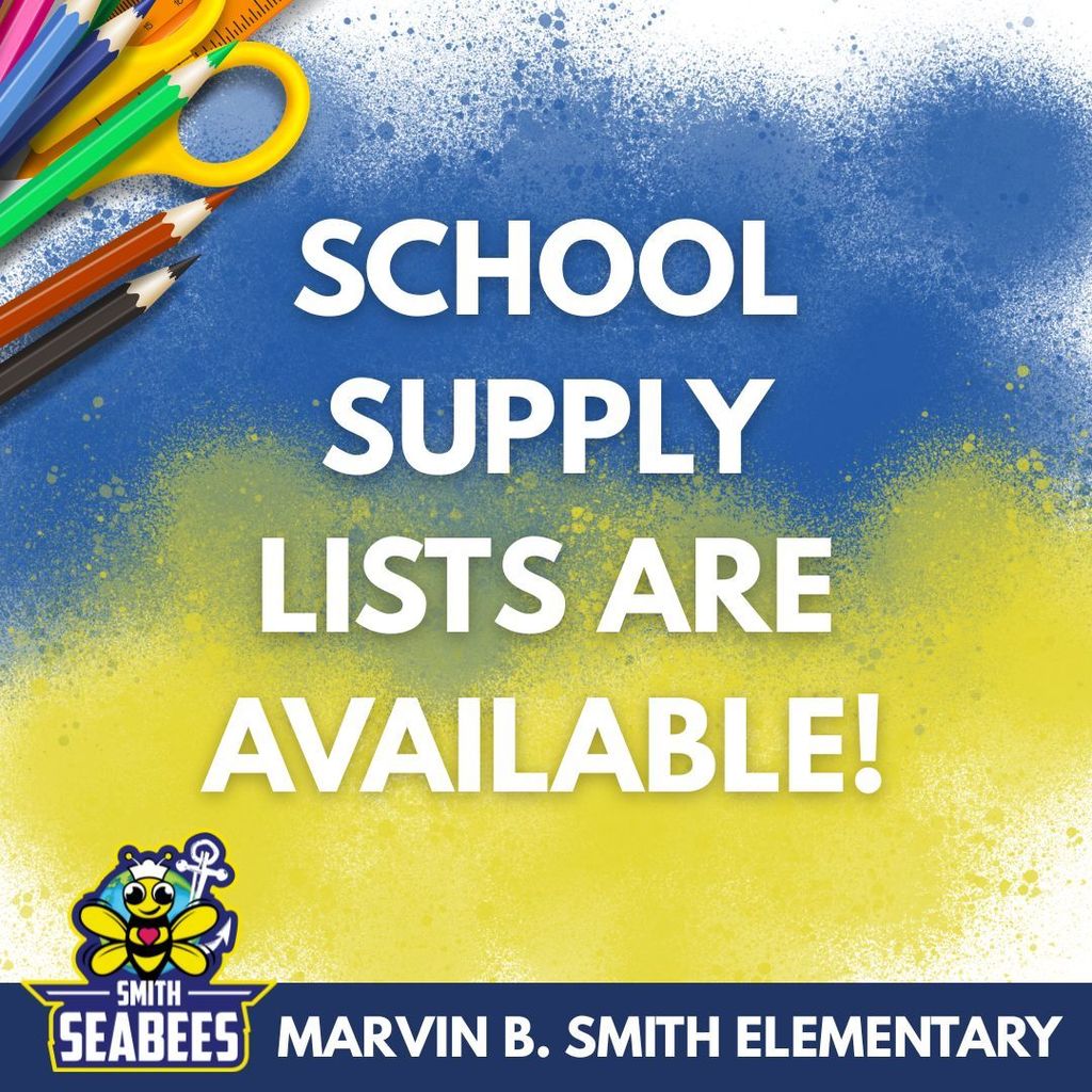 School Supply Lists are Available!